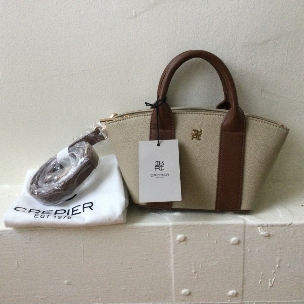 Women’s Mini satchel tan and brown